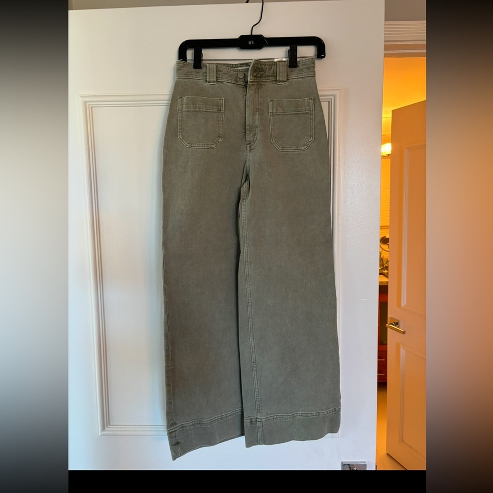 & Other Stories Olive Green Pants